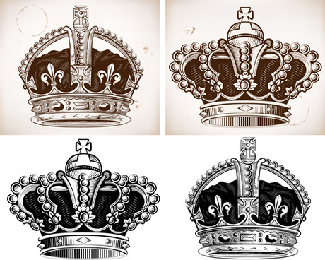460x368 Royal Crown Vintage Design Vectors Png Images, Backgrounds And