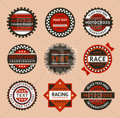 400x394 Racing Labels