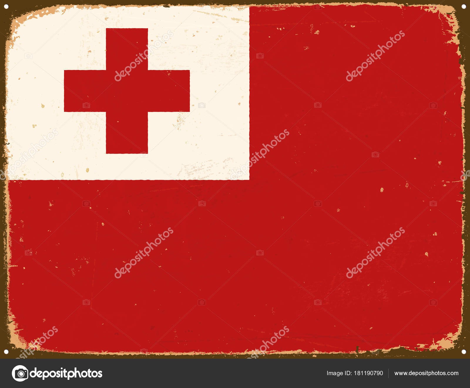 1600x1324 Tonga Flag Fresh Vintage Metal Sign Tonga Flag Vector Eps10