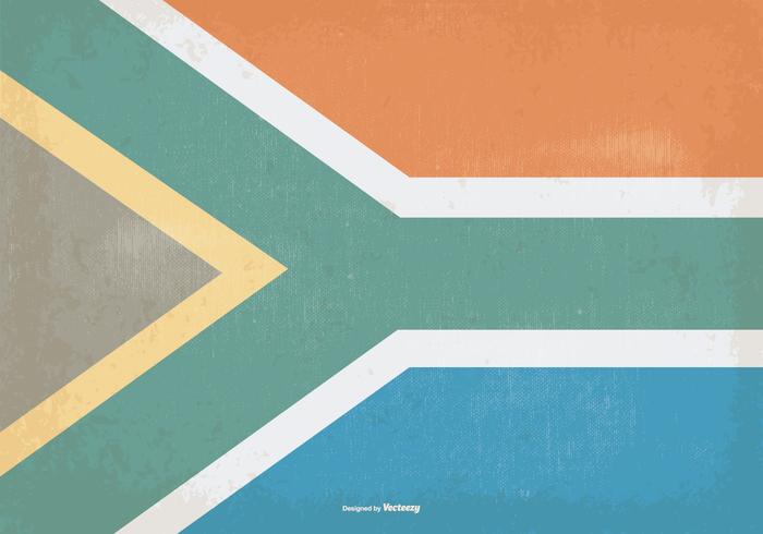 700x490 Vintage Flag Of South Africa
