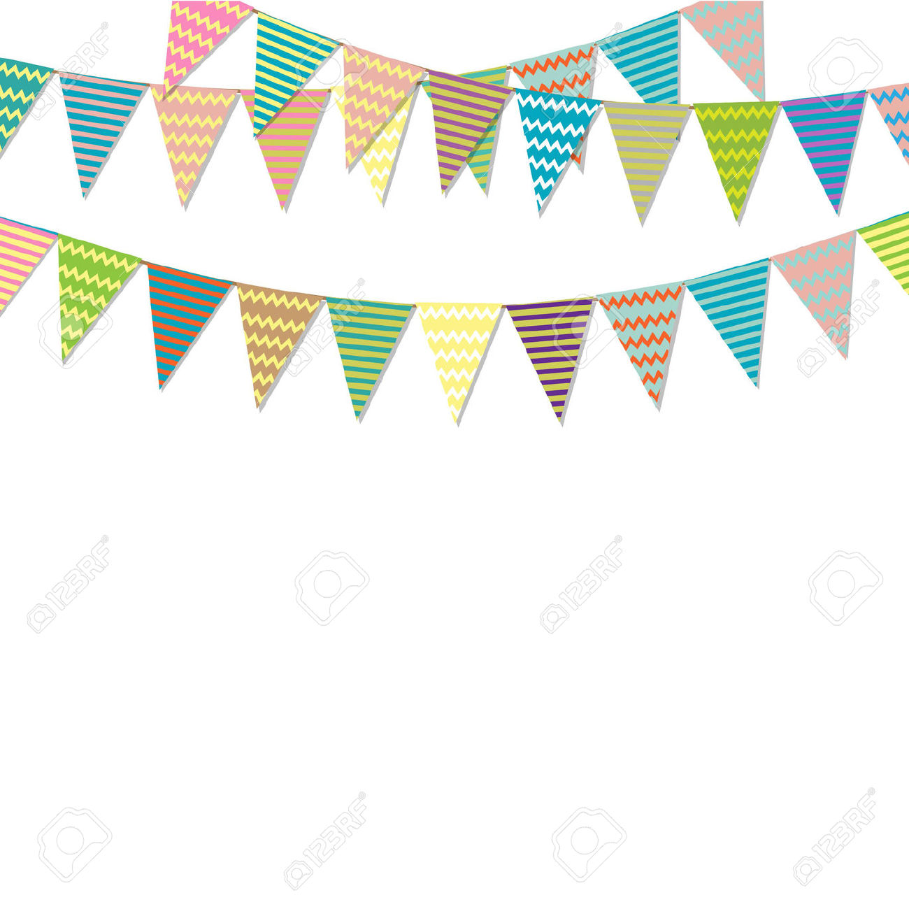 1300x1300 Birthday Clipart Bunting