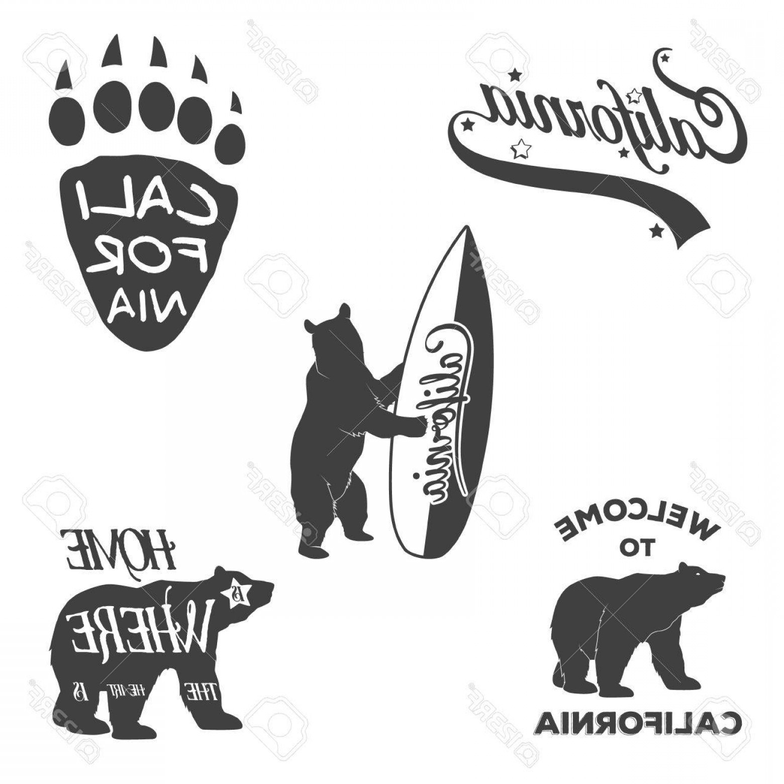 1560x1560 California Republic Flag Vector Lazttweet