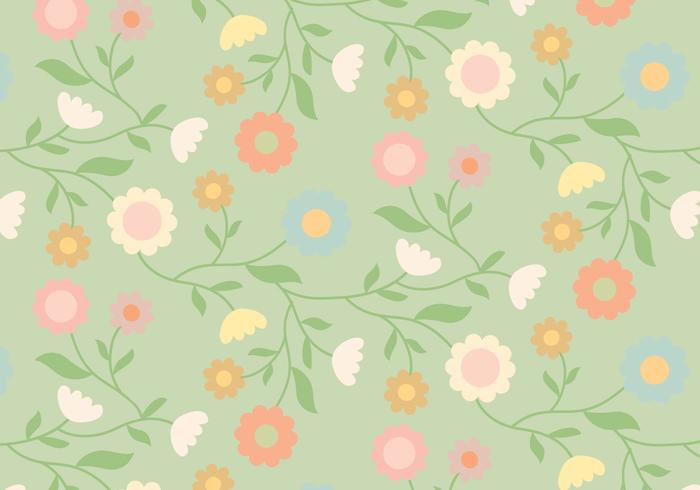 700x490 Vintage Floral Pattern