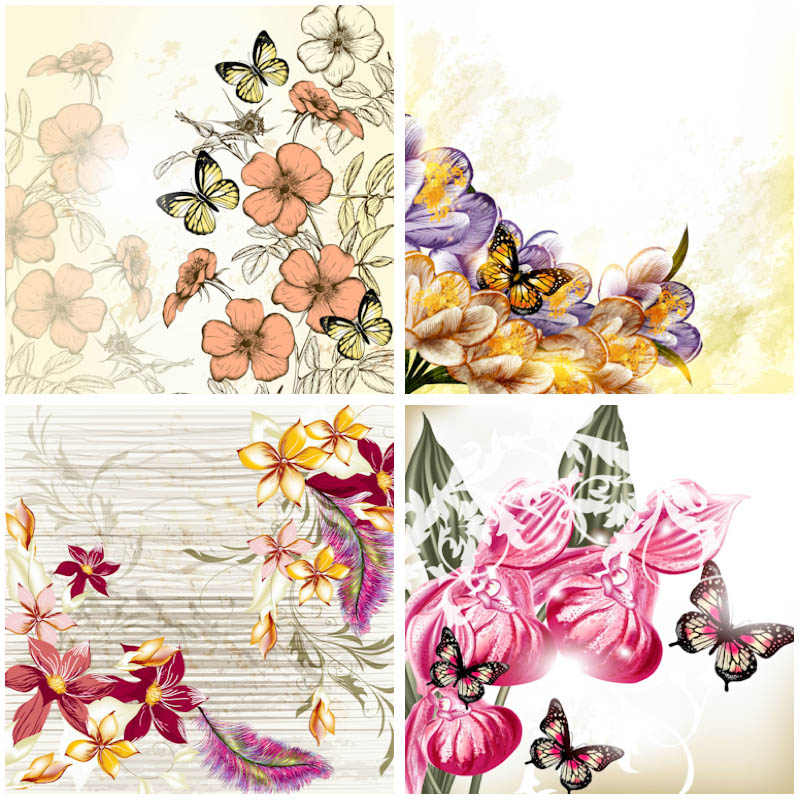 800x800 Vintage Floral Images Free