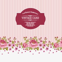 200x200 Exquisite Flower Pattern Vector Border Design Free Download