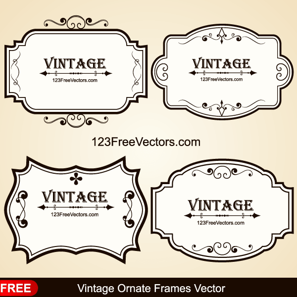Vintage Frame Vector