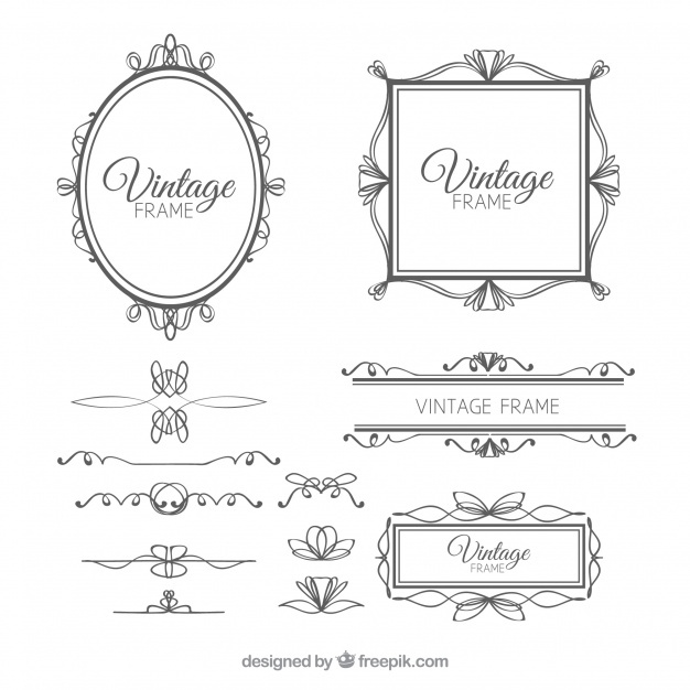 626x626 Vintage Frame Vectors, Photos And Psd Files Free Download