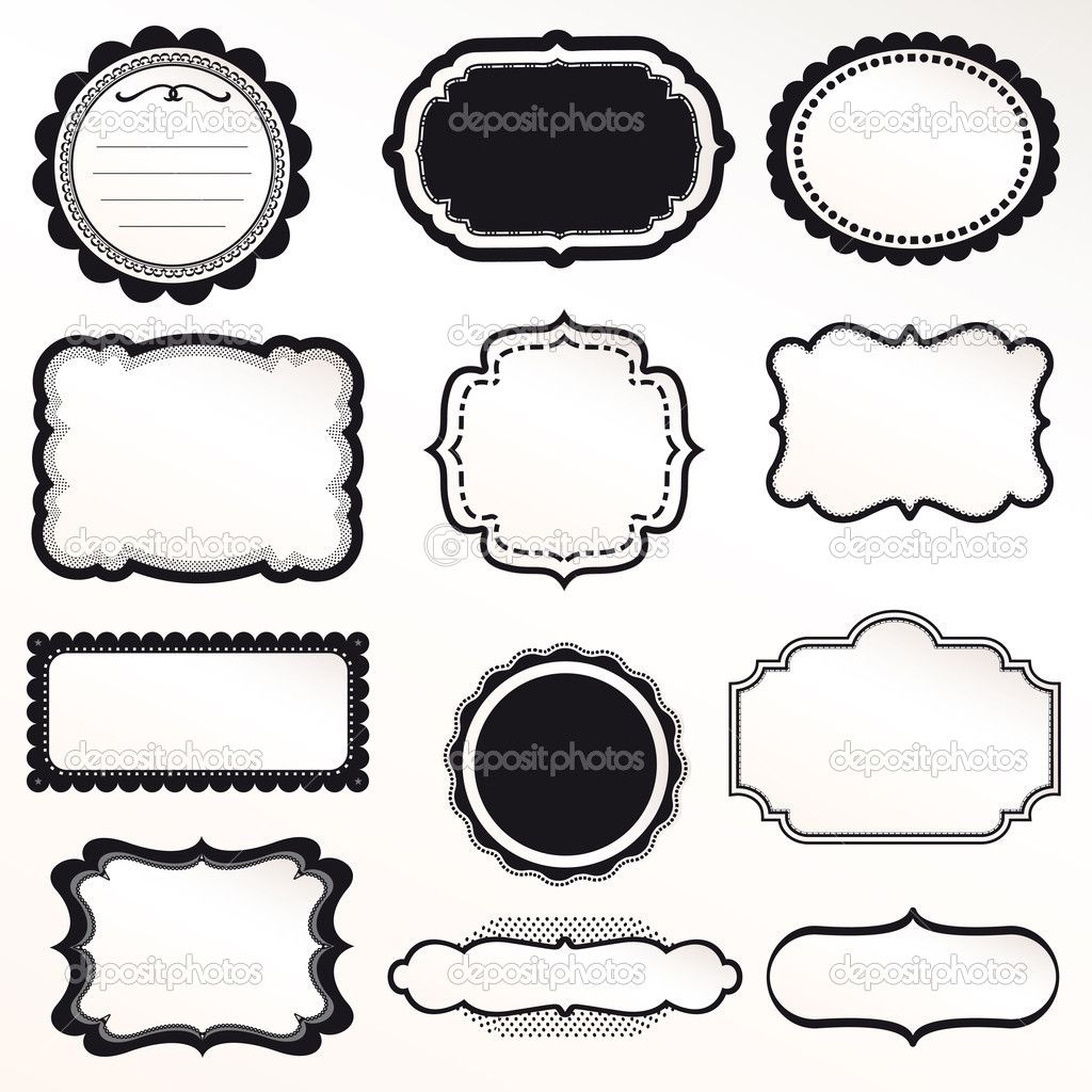 1024x1024 Vintage Frame Vector