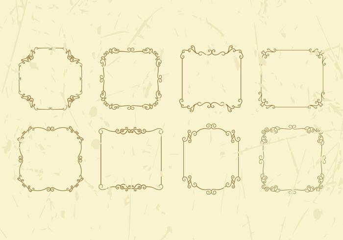 700x490 Vintage Frame Free Vector Art