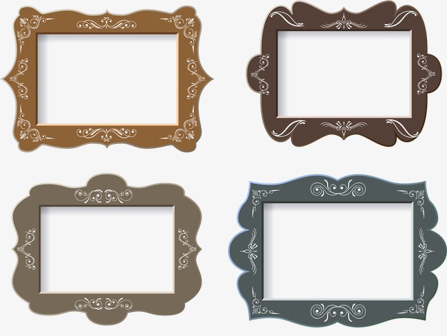 650x488 Vintage Frame Pattern, Vintage Vector, Frame Vector, Pattern