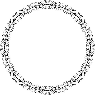 400x400 Circle Vector Free Vintage