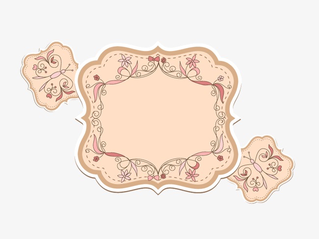 650x487 Vintage Decorative Frame Vector, Vintage Vector, Frame Vector