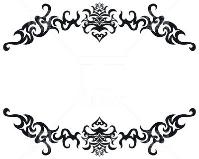 400x320 Vintage Vector Frames Free Download
