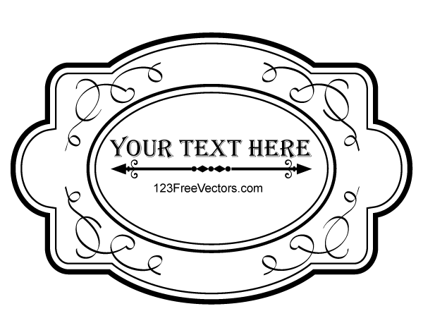 600x475 Ornate Frame Vector Graphics By 123freevectors
