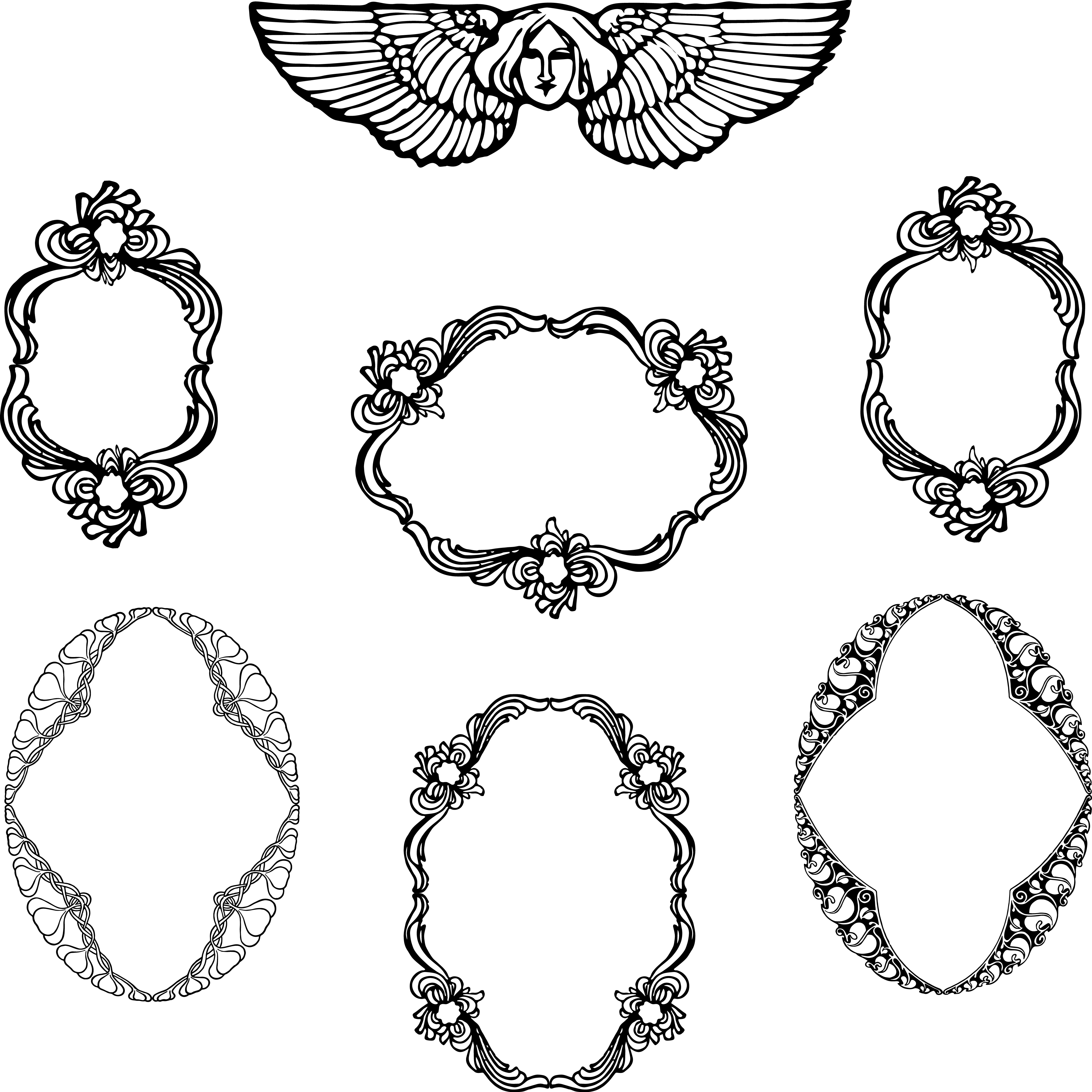 3840x3841 15 Decorative Vintage Frame Vector Png For Free Download On