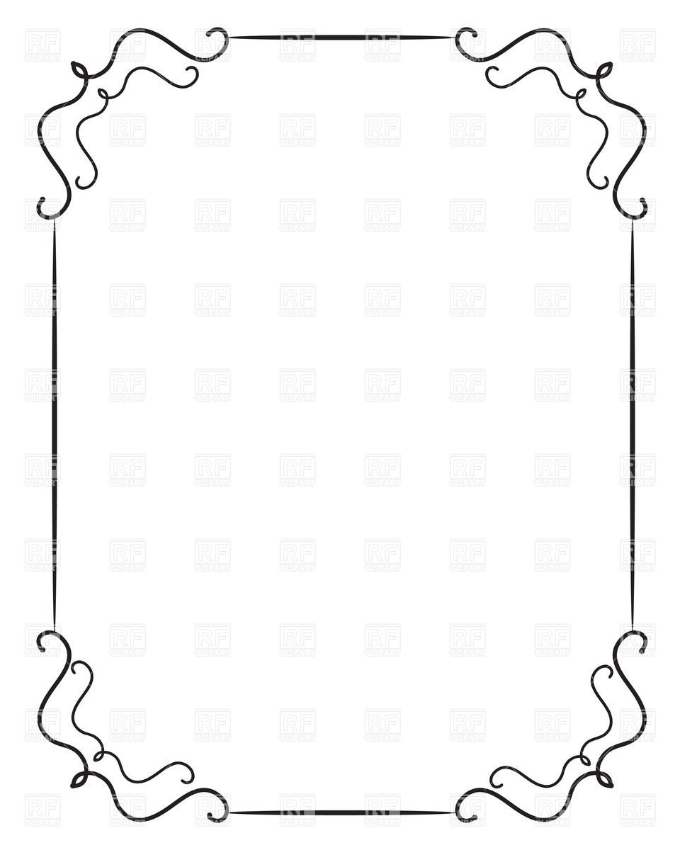 960x1200 Vintage Frame Vector Png Images Calendrier Et Organisation