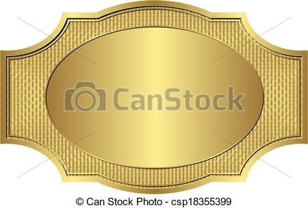 450x304 Gold Frame. Gold Vintage Frame.