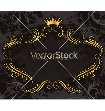 357x376 Free Vintage Gold Frame Vector Free Vector Download 262861 Cannypic