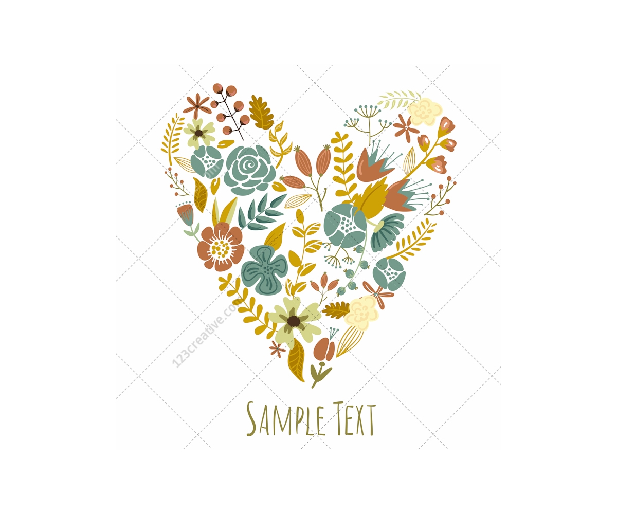 1200x1000 Vintage Flowers And Valentine Vectors