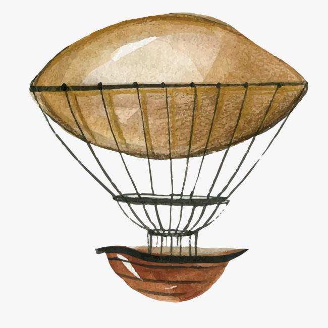 650x651 Vector Vintage Hot Air Balloon, Vintage Vector, Air Vector