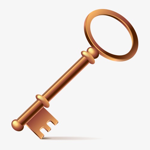 500x500 Vintage Keys Vector, Vintage Vector, Key, Metal Png And Vector For