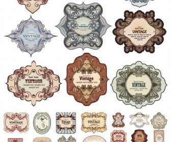 336x280 Vintage Labels Vector Vector Graphics Blog