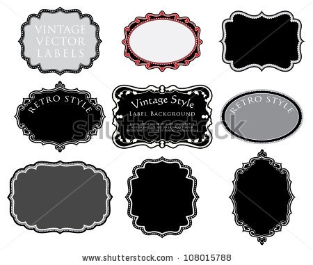 450x381 Blank Vintage Labels Download Free Vector Art, Stock Graphics