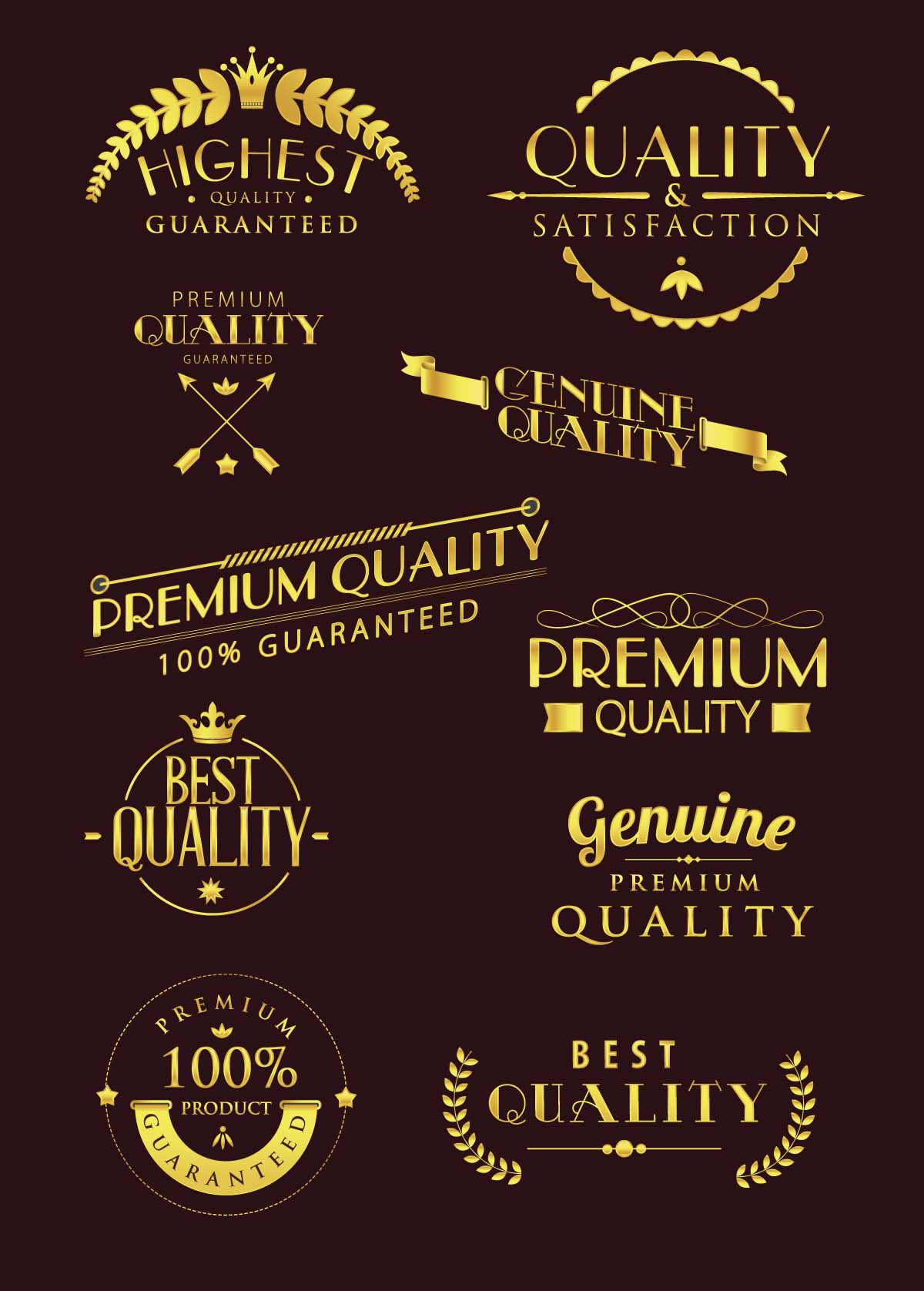 1200x1676 Luxury Typography Logo Vector Free Download