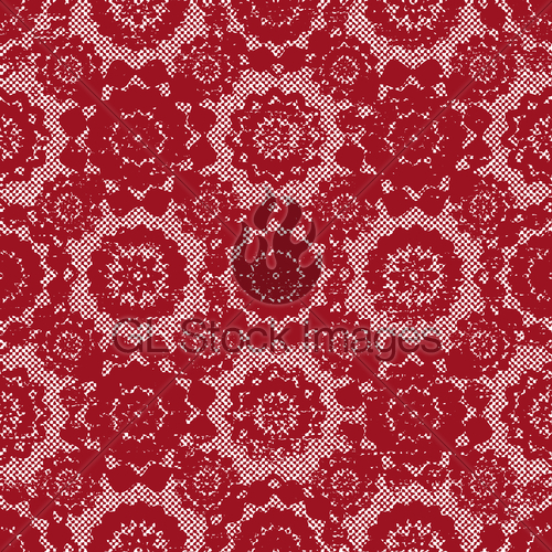 500x500 Vintage Red Lace Vector Pattern Background Gl Stock Images