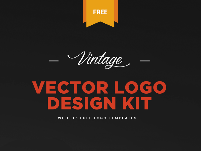 800x600 Free Vintage Logo Kit Amp 15 Vector Logo Templates By Zippypixels