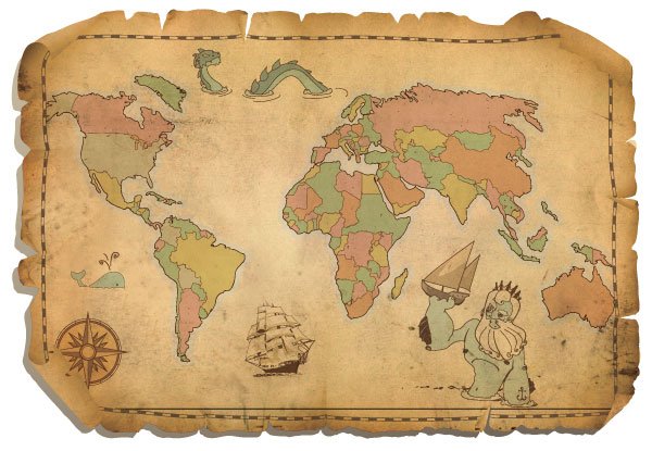600x415 Free Free Antique World Map Psd Files, Vectors Amp Graphics