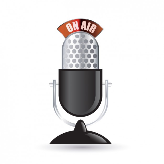 626x626 Vintage Radio Microphone Icon Vector Free Download