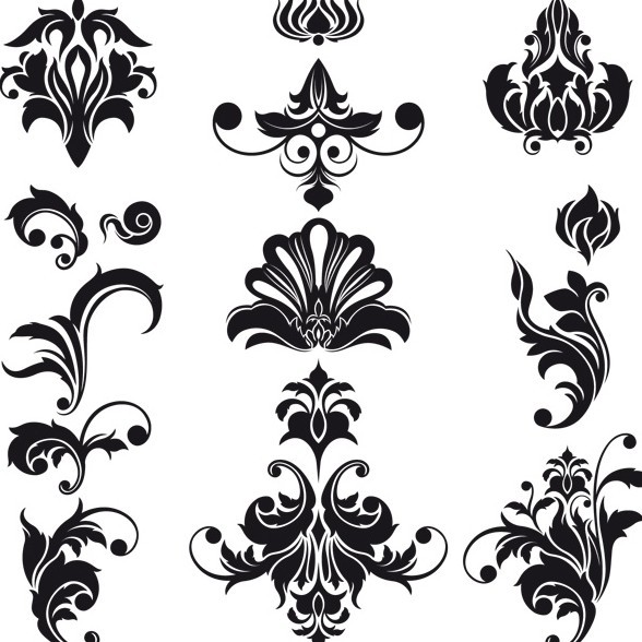 588x588 Images Of Floral Vintage Pattern Vector