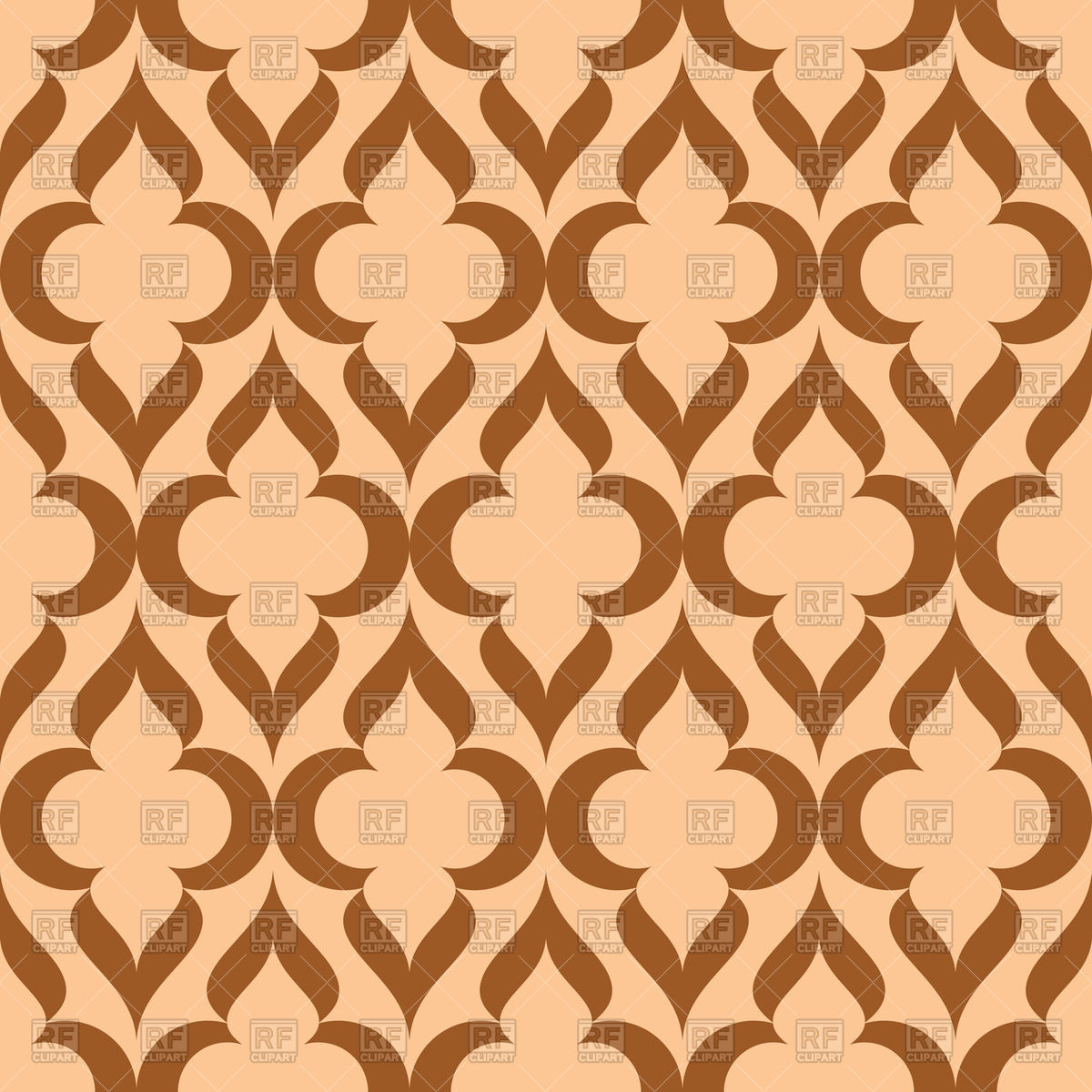 1200x1200 Seamless Simple Vintage Pattern Vector Image Vector Artwork Of