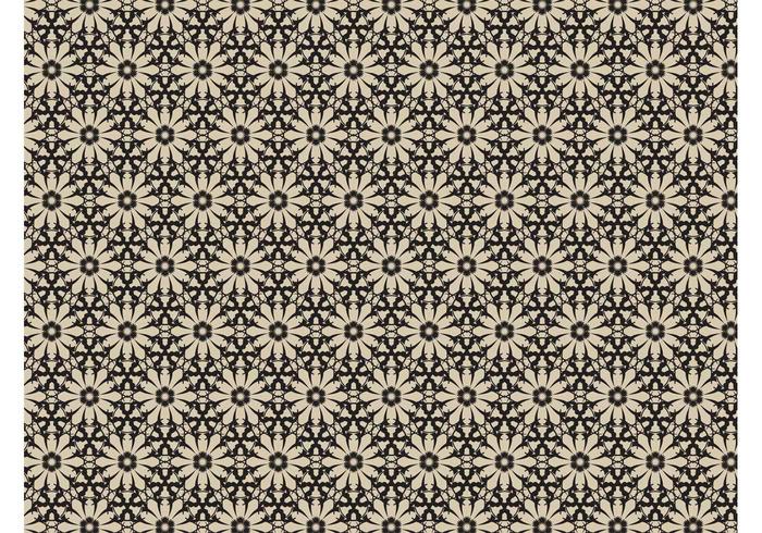 700x490 Vintage Flowers Pattern