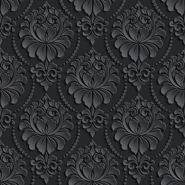 626x626 Black Vintage Pattern Design Vector Premium Download
