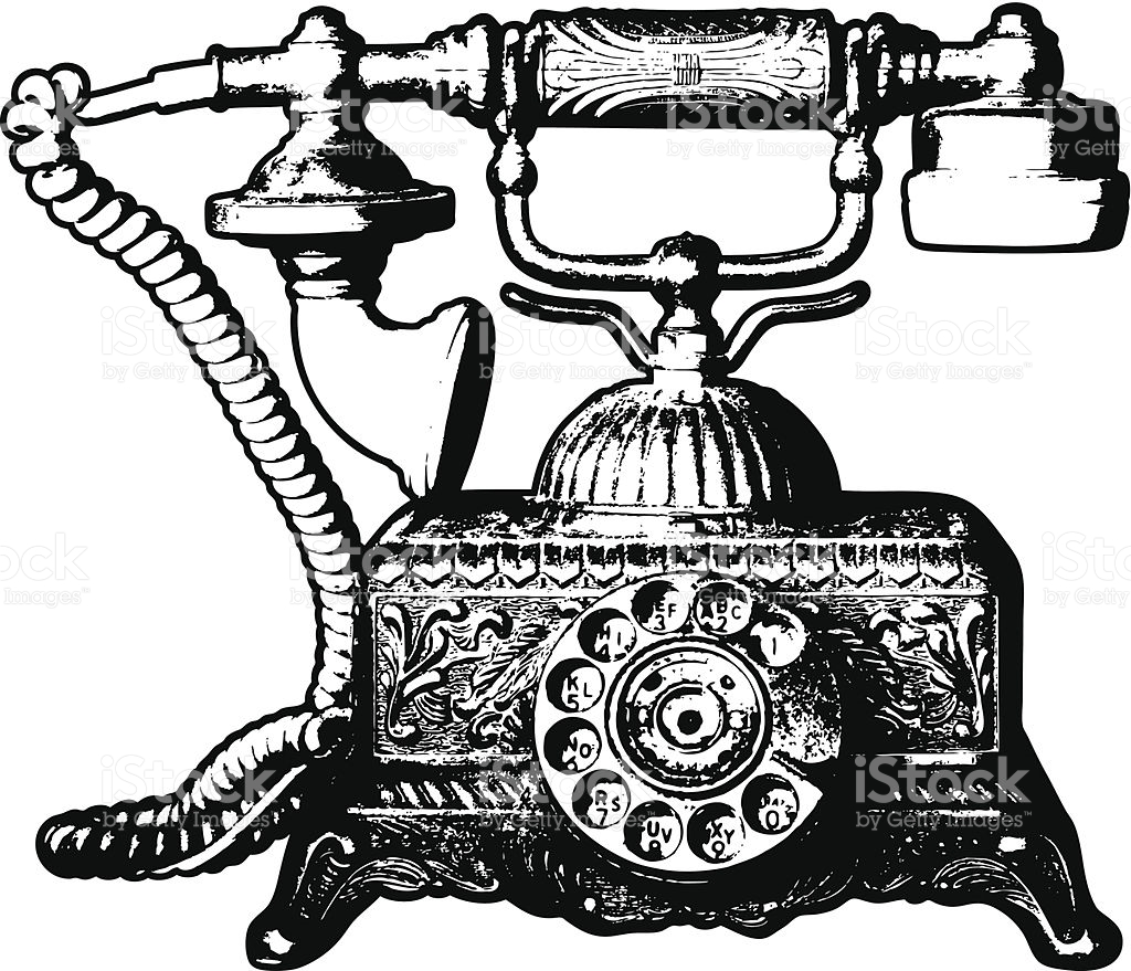 Vintage Phone Vector