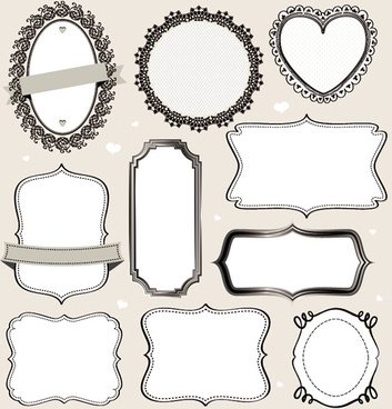 353x368 Free Vintage Label Frame Free Vector Download (17,776 Free Vector