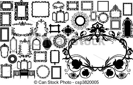450x288 Vintage Frame. Vector. Vintage Frame. Made In Vector.