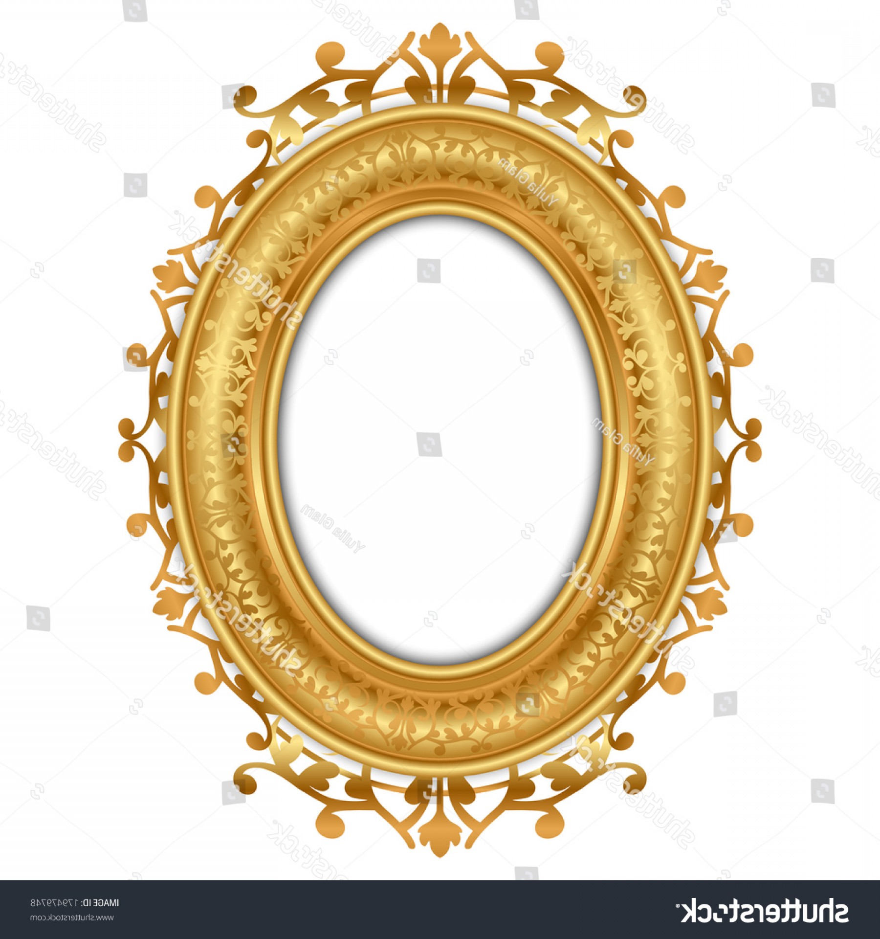 1800x1920 Classic Golden Frames Vector Sohadacouri