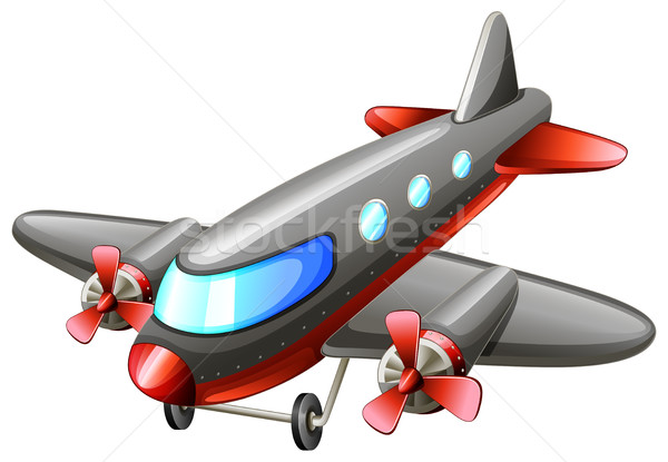 600x415 A Vintage Plane Vector Illustration Daniel Cole (Bluering
