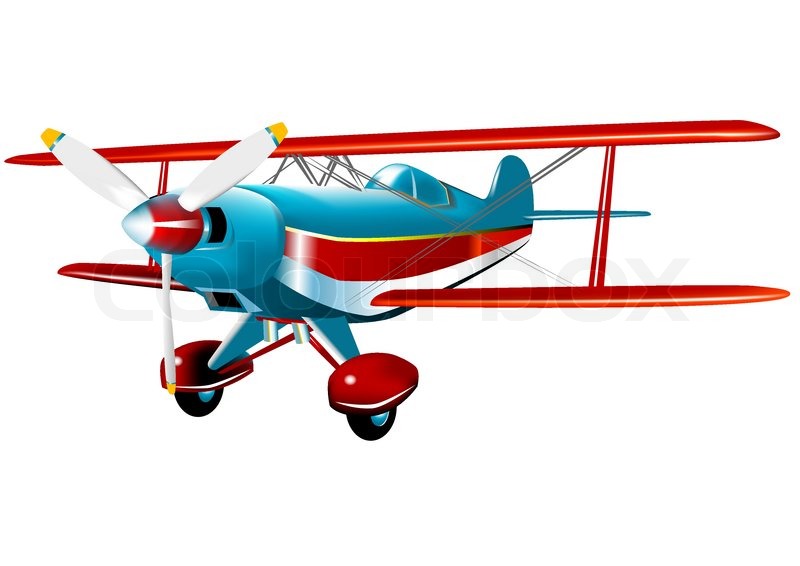 800x566 Aerobatic Aeroplane Stock Vector Colourbox