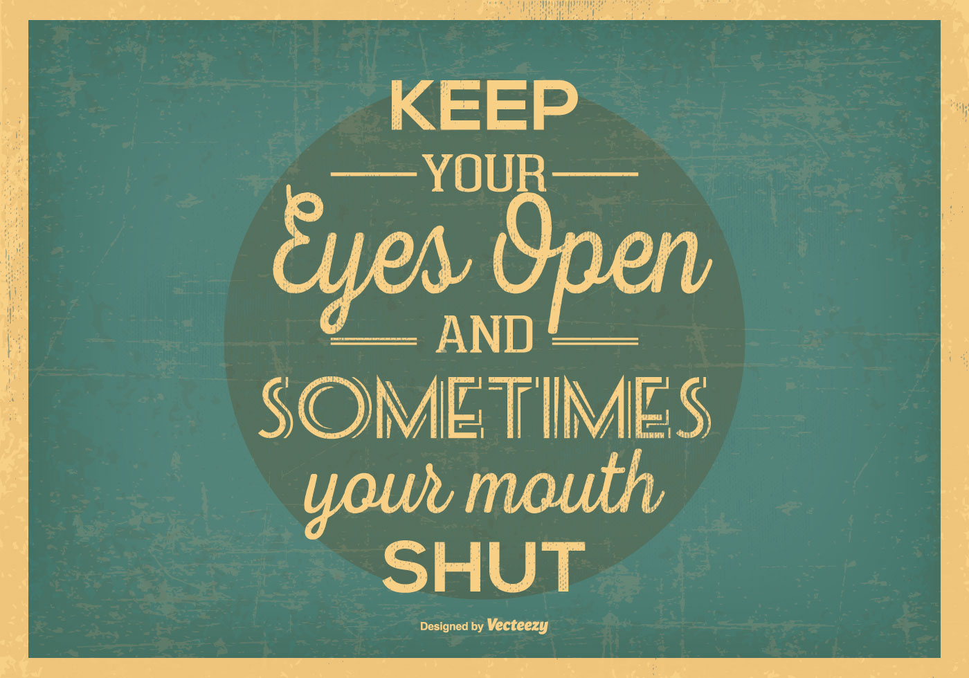 1400x980 Vintage Poster Free Vector Art