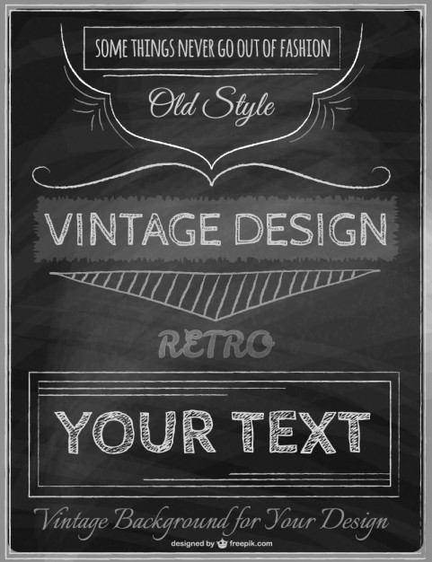 481x626 Vintage Poster Template Vector Free Download