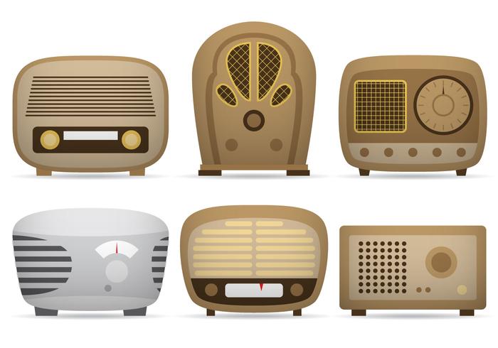 700x490 Transistor Radio Vectors
