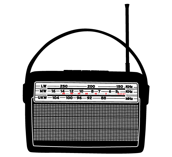 600x550 Free Retro Radio Vector Art Free Vectors Ui Download