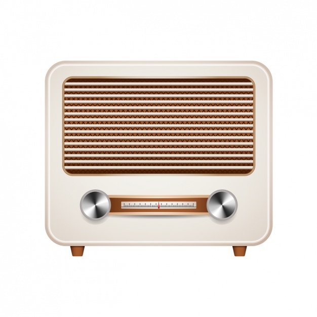 626x626 Vintage Radio Design Vector Free Download