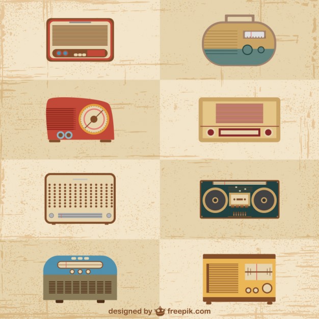 Vintage Radio Vector at GetDrawings | Free download