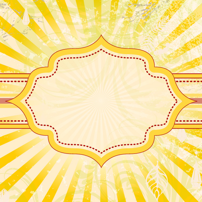 646x646 Vintage Sunburst Label Vector Vector Art Amp Graphics