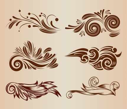 430x368 Free Vintage Swirl Vectors Free Vector Download (9,681 Free Vector